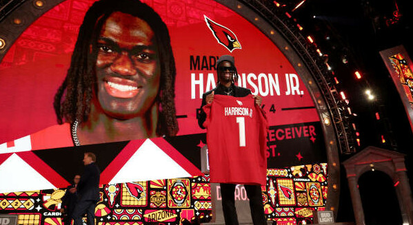 Marvin Harrison Jr at draft