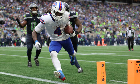 RB James Cook v Seattle week 8