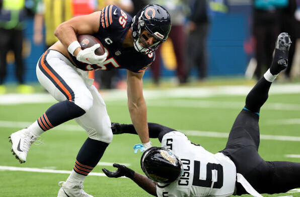 TE Cole Kmet v Jacksonville week 6