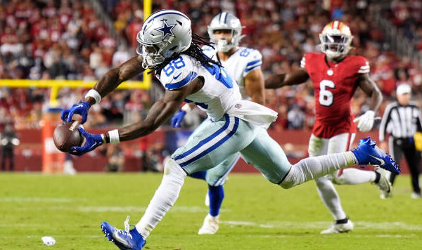 WR CeeDee Lamb v SF week 8