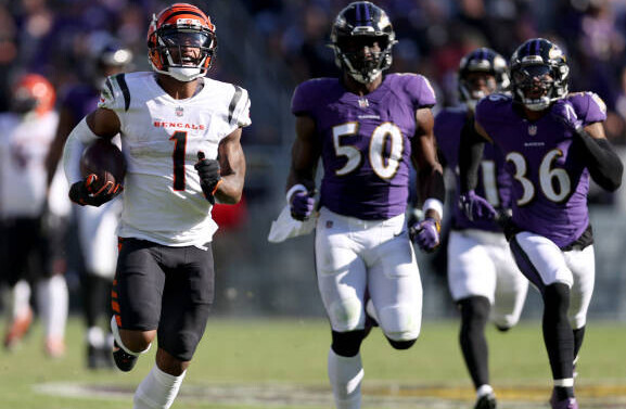 WR Ja'Marr Chase v Bal week 5