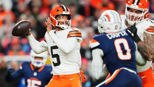 QB Jameis Winston v Denver week 13, 2024