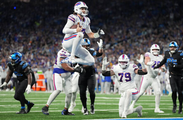 QB Josh Allen v Detroit week 15, 2024