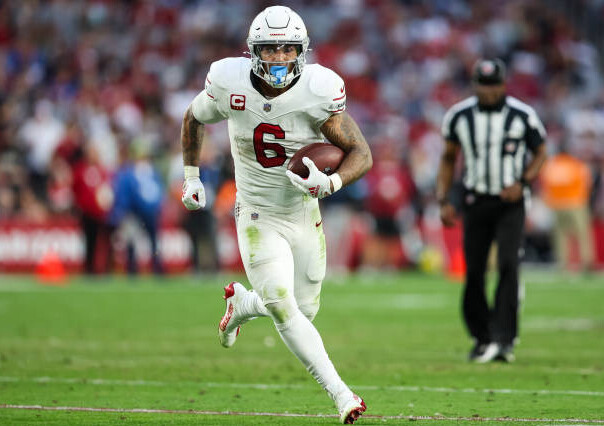 RB James Conner v New England week 15, 2024