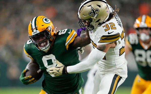 Green Bay Packers RB Josh Jacobs 2024